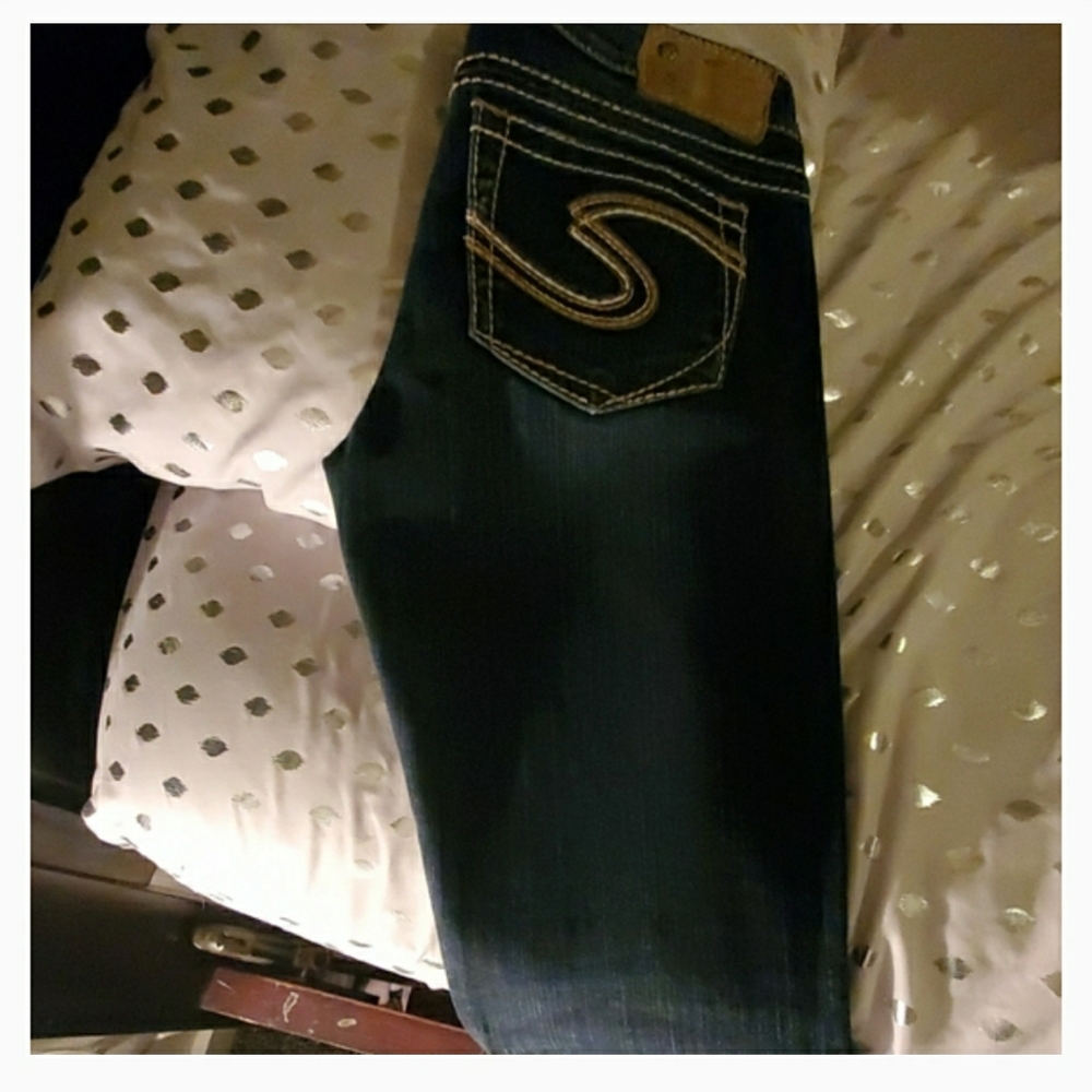 Silver "Frances 22" Bootcut jeans 28W/35L